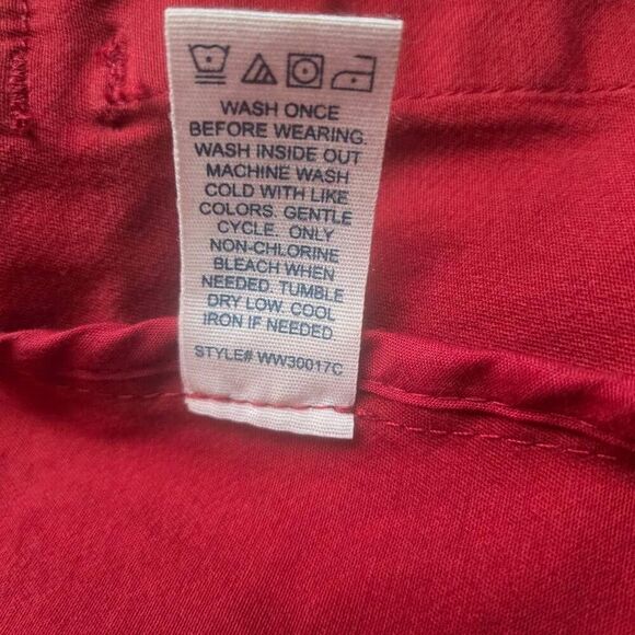 Market & Spruce red jacket Kathleen Cargo coat  size small - Picture 13 of 13